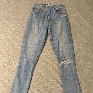 Abercrombie & Fitch Women's Jeans 26 2L Super Skinny Ankle High Rise Curve Love
